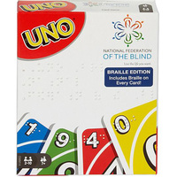 Boite du jeu UNO Braille Boite du jeu UNO Braille