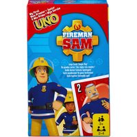 Boite du jeu UNO Sam le pompier et ses amis