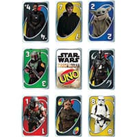 Exemples de cartes du UNO Star Wars Exemples de cartes du UNO Star Wars